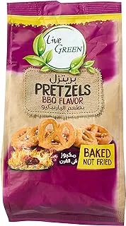 Live Green Pretzel, BBQ Flavor 125 Gm