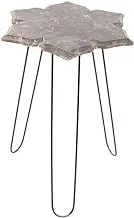 Momentum Modern Side table, Metal legs, PVC surface, 50 CM