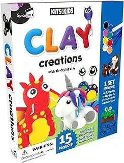 SpiceBox Books Kits for Kids Clay Creations