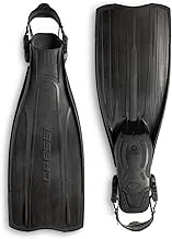 Cressi Pro Light Unisex Diving Fins - Black, 41 - 44