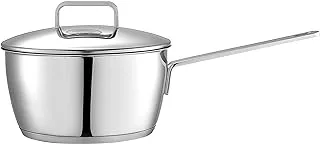 Zahran Optima Sauce Pan With Handle, 16 cm, Stainless Steel - 330040616