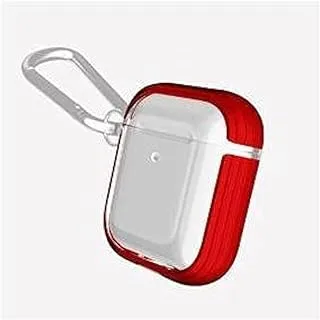 X-Doria Defense Trek Case for AirPods - White and Red