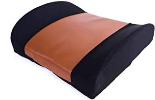 Boom Fresh Memory Foam Back Support Cushion For Car Seat - Café