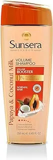 Sunsera Volume Shampoo with Papaya and Coconut Milk for Normal Hair - 250 ml