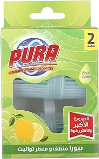 Pura simple toilette freshener - 2 pieces, green