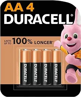 Duracell Alkaline AA Batteries - 4 Pieces