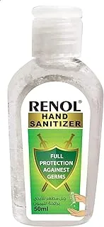 Renol hand sanitizer gel with lemon fragrance - 50 ml