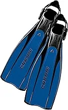 Cressi Pro Light Unisex Diving Fins - Blue L-XL