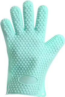 AO Sheng Silicon Gloves For Kitchen - Terquoise