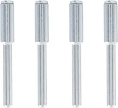 Dremel 402 mandrel multipack, 4 mandrels with 3.2 mm shank diameter for polishing wheels and cut-off wheels