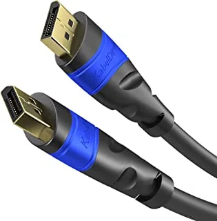 KabelDirekt 652 3m DisplayPort (DP to DP) cable version 1.2 (17,28 Gbit/s suitable for UHD Gaming in 4 K / 60Hz, HDCP) TOP Series black