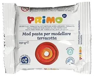 Primo 2865MOD250T Terracota Air-Dry Modelling Clay, 250 gm