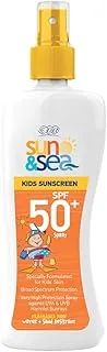 Eva Sun& Sea - Kids Sunscreen Spray Lotion, SPF50, 200 ml