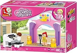 Sluban SlubanM38-B0521 Music Stage Building Bricks Set