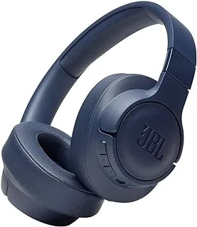 JBL Headphones Over Ear Wireless - Blue-Medium