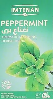 Imtenan Wild Peppermint Herbal Drink- 16 Tea Bag - 16g