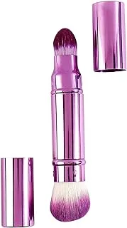 Lama 468 Double Sided Foundation and Blusher Brush - Purple and White