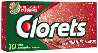 Clorets Gum Cinna mint Flavour x (12 Pieces)