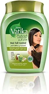 Vatika Naturals Anti-Hair Fall Conditioner Hammam Cream 225 g | Garlic, Cactus & Coconut | Strengthens & Nourishes Weak Hair