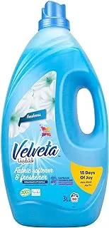 Velveta fabric softener with ocean mist scent , 3 kg