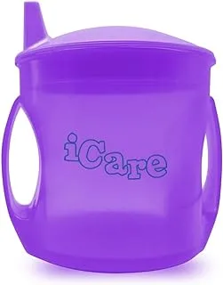 iCare Baby Cup with Handle - 200 ml - Assorted Colors and Shapes - +6 Month