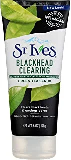 St. Ives Blackhead Clearing Green Tea Face Scrub, 170 gm