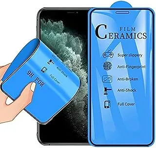 واقيات الشاشة 2.5D Full Glue Full Cover Ceramic Film لهاتف iPhone XS Max / 11 Pro Max