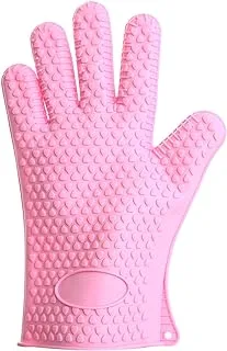 AO Sheng Silicon Gloves For Kitchen - Pink