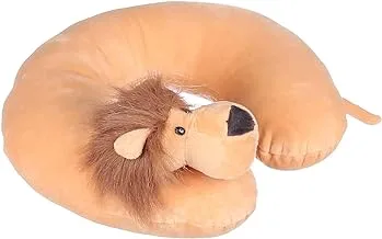 Other Lion-Shaped Fiber Neck Pillow - Yellow