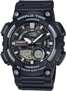 Casio AEQ-110W-1A For Men-Analog, Casual Watch