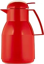 Helios Top Push thermos Vacuum Jug Red 1 Litre