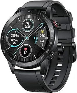 Honor MagicWatch 2 Smartwatch, 14 Day Battery Life, 15 Fitness Modes, SpO2 Monitor, Swimming Heart Rate Monitor, Stress Sleep Tracking, Bluetooth Call, 46mm, Charcoal Black