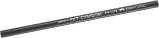 Faber-Castell F117403 1 Count (Pack of 1) Pitt Charcoal Pencil - Black