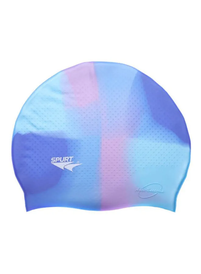 Spurt Granular Silicone Swimming Cap In Zipper Bag One Size cm