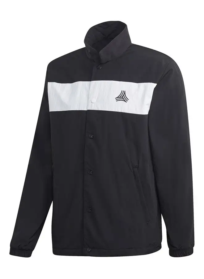 Adidas Tan Coach Jacket Black