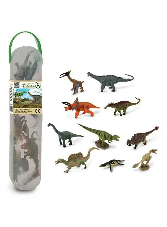 CollectA 10-Piece Mini Dinosaurs Series Animals Figures Set