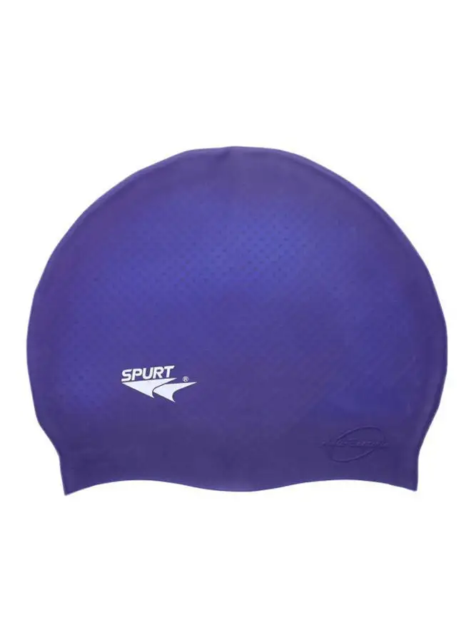 Spurt Granular Silicone Swimming Cap in Zipper Bag One Size cm