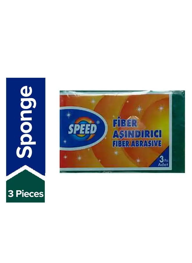 Speed Loofah Weber 3 Pieces Multicolour