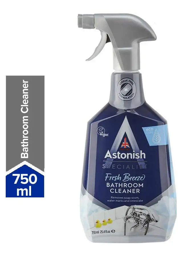 Astonish Fresh Breeze Anti-Bactrial Bathroom Cleaner Spray 750ml