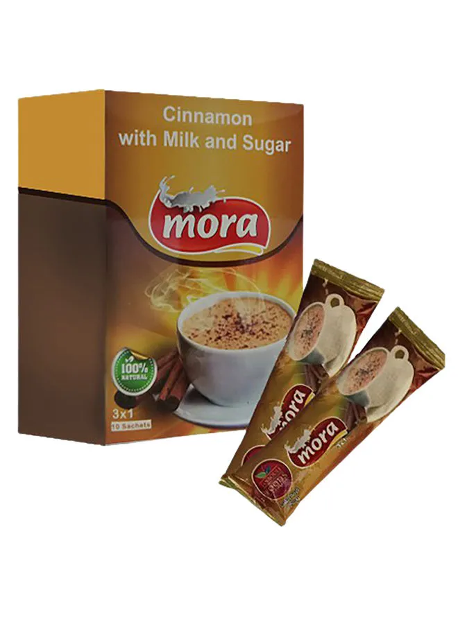 Mora 3 In 1 Cinnamon With Milk And Sugar 20grams Pack of 10