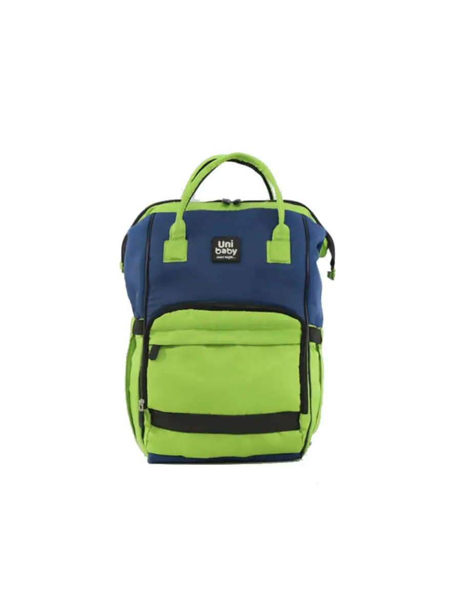 Uni baby Diaper Bag Green/Dark Blue