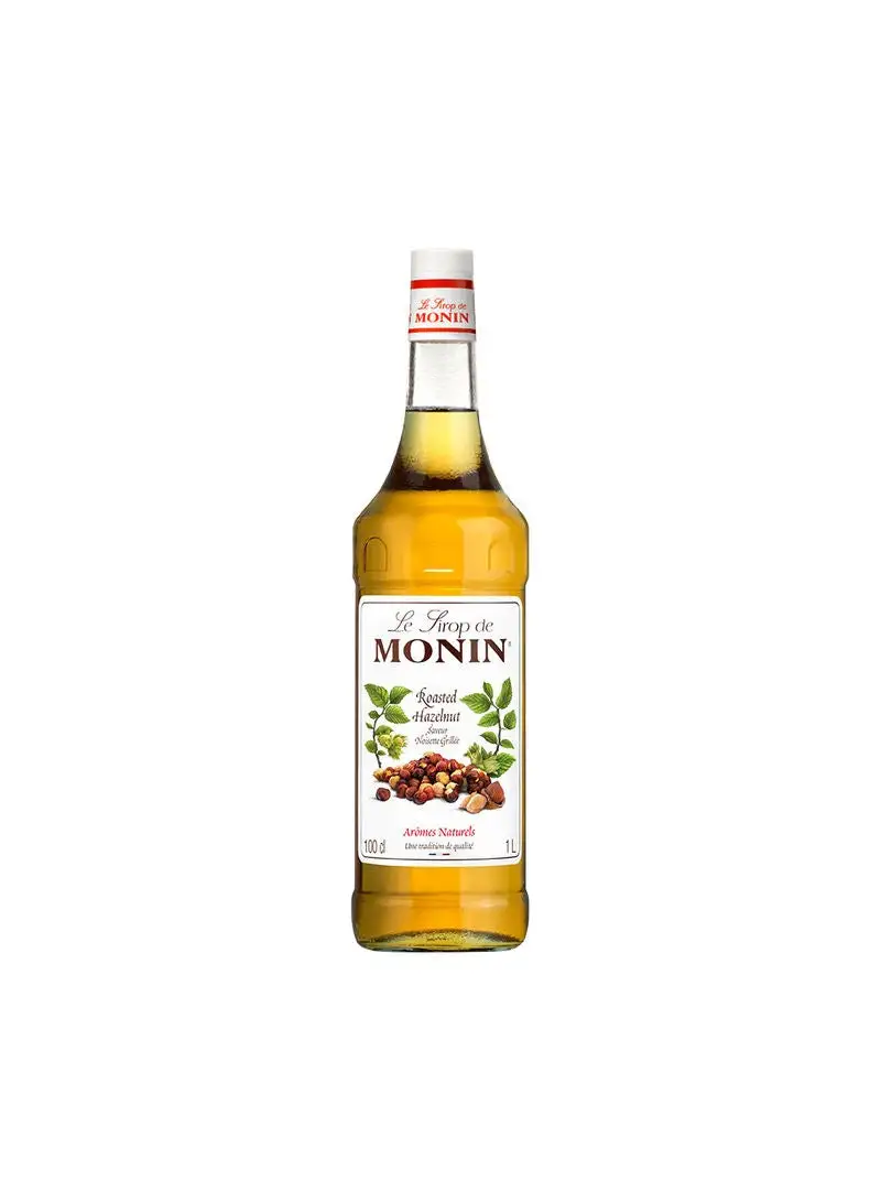 MONIN Organic Roasted Hazelnut Syrup 1Liters