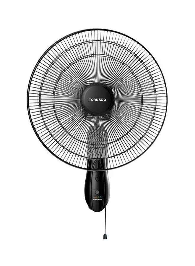 TORNADO Wall Fan 16 inch, 4 Blades TWF-16 Black