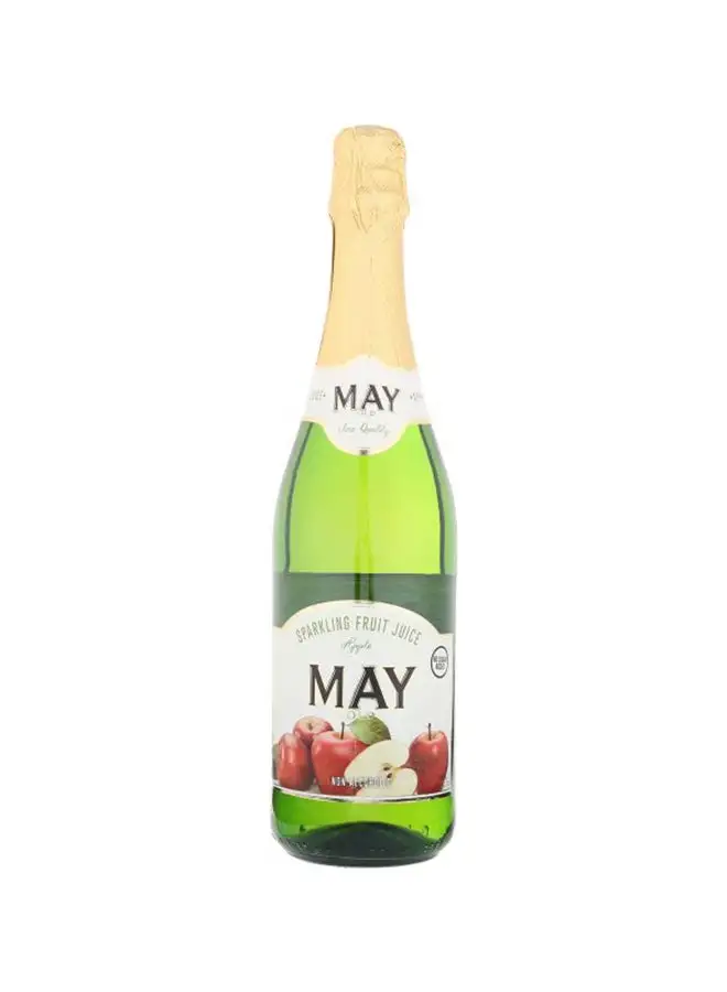 may Gold Sparkling Fruit Juice Apple 750ml 