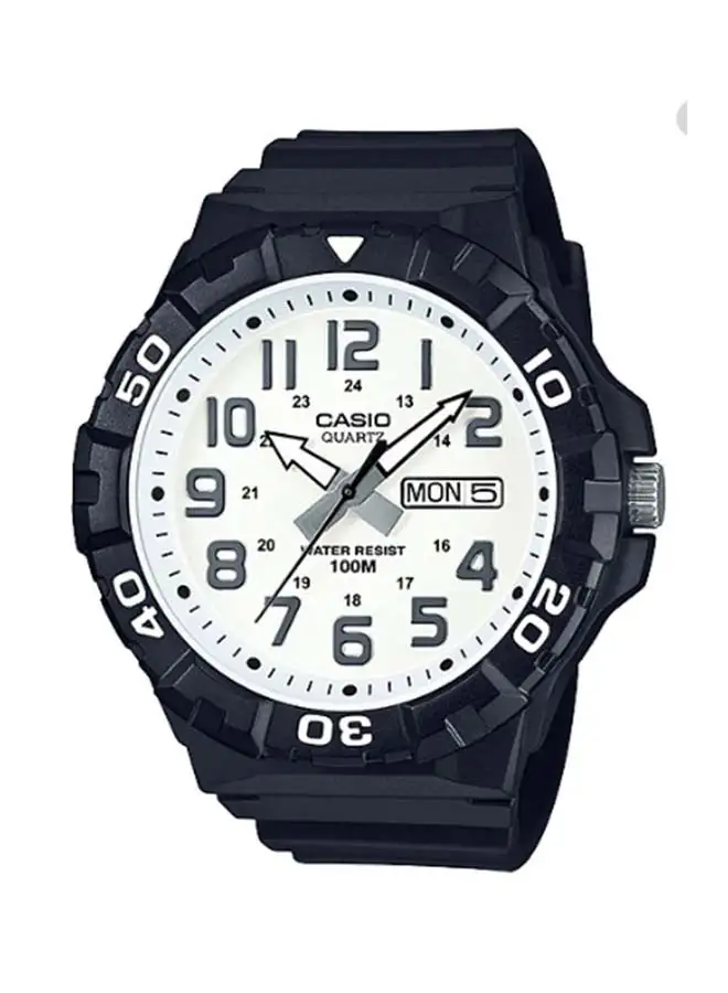 CASIO Men's Resin Analog Wrist Watch MRW-210H-7AVDF - 33 mm - Black