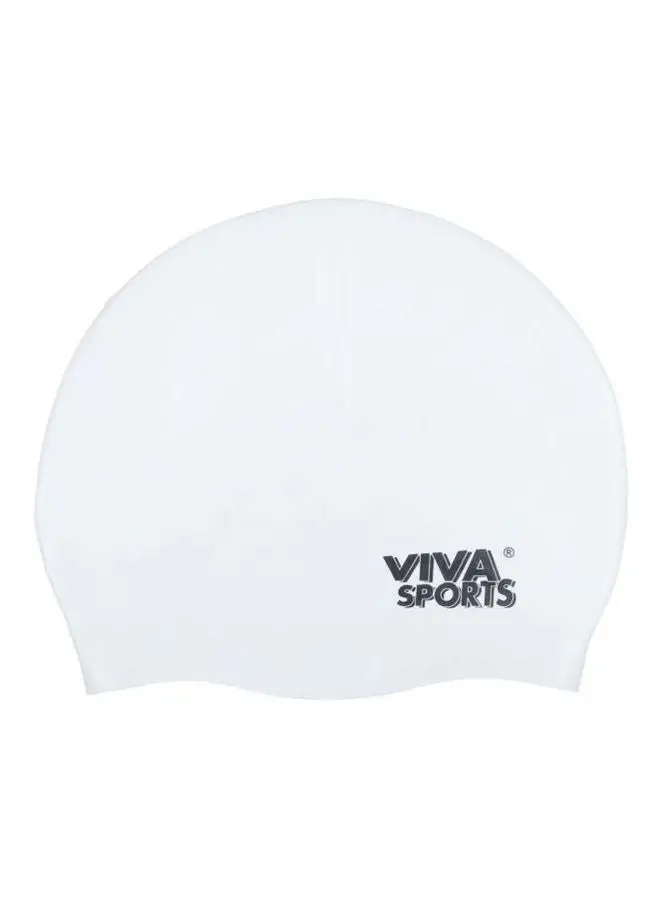 Viva Silicone Swimming Cap In Zipper Bag One Size cm