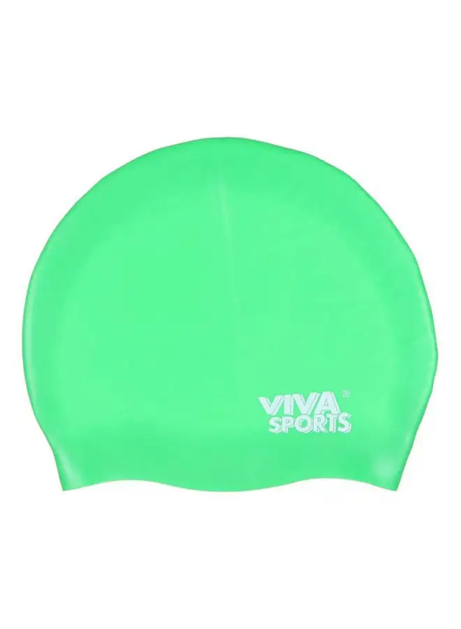 Viva Silicone Swimming Cap In Zipper Bag One Size cm