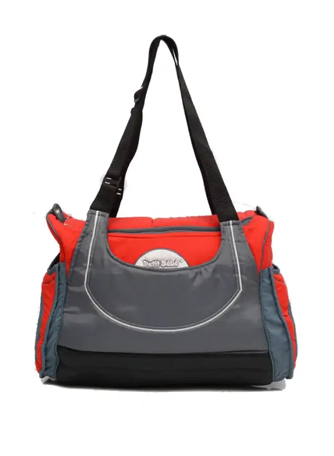 Petit bebe Diaper Bag Smart Oval - Red