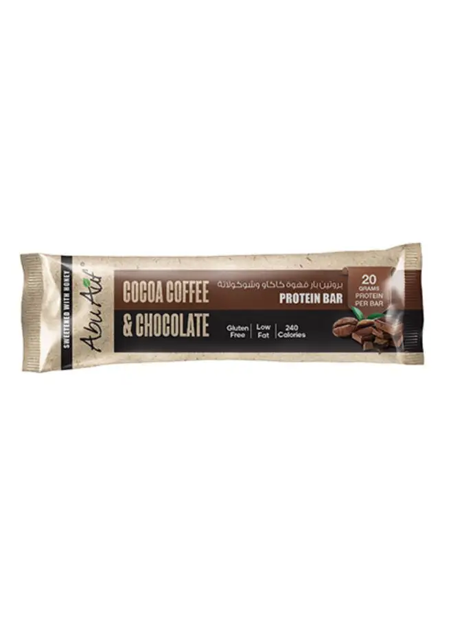 Abu Auf Cocoa Coffee And Chocolate Protein Bar 70grams