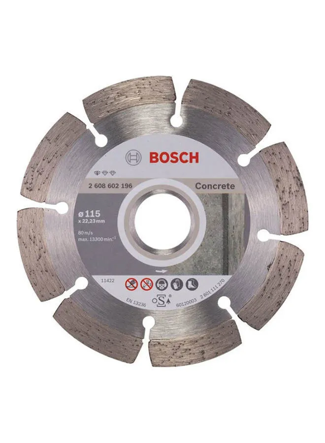 BOSCH Diamond Disc For Concrete115X22,2 Silver 115x22.2mm